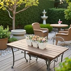 Sofe farmhouse wooden for sale  Delivered anywhere in USA 