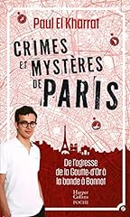 Crimes mystères paris d'occasion  Livré partout en France