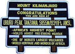 Mount kilimanjaro patch for sale  Delivered anywhere in USA 