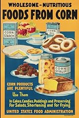 Vintage corn advertisement usato  Spedito ovunque in Italia 