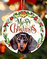 Dachshund ornament christmas for sale  Delivered anywhere in USA 