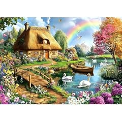 Cottage lake scene for sale  Delivered anywhere in USA 