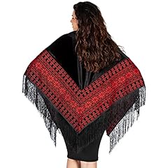 Palestinian tatreez shawl for sale  Delivered anywhere in USA 