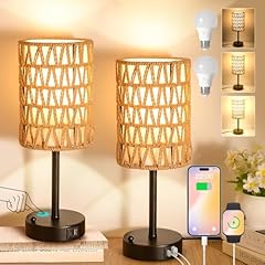 Rattan table lamps for sale  Delivered anywhere in USA 