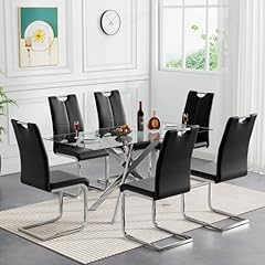 Maotifeys glass dining for sale  Delivered anywhere in USA 