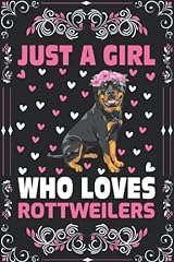 Rottweilers notebook journal for sale  Delivered anywhere in UK