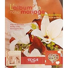 Album mariage scrapbooking d'occasion  Livré partout en France