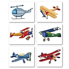 Yimehdan watercolor airplane for sale  Delivered anywhere in USA 