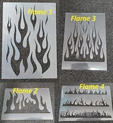 Flame stencils choose for sale  Delivered anywhere in UK
