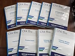 Kaplan schweser cfa for sale  Delivered anywhere in USA 