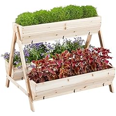 Yaheetech tiered wooden for sale  Delivered anywhere in UK