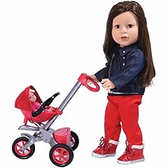 The New York Doll Collection Bye Bye Baby Buggy Red for sale  Delivered anywhere in UK