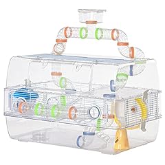 PawHut 3 Tier Hamster Cage Gerbil Haven Small Animal for sale  Delivered anywhere in UK