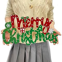 Merry christmas wooden for sale  Delivered anywhere in USA 