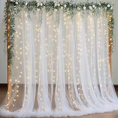Partisky 10x8ft white for sale  Delivered anywhere in USA 