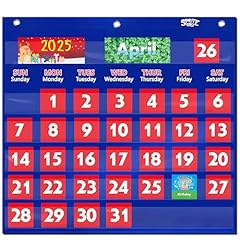 Blue calendar pocket for sale  Delivered anywhere in USA 