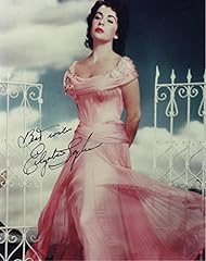 Elizabeth taylor autograph for sale  Delivered anywhere in UK