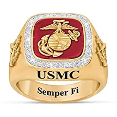 Personalized U.S. Military Ring (Marine Corps, 16) for sale  Delivered anywhere in USA 