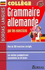 Bordas langues grammaire d'occasion  Livré partout en France