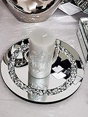20cm round diamante for sale  Delivered anywhere in UK