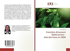 Frontière alicament médicame d'occasion  Livré partout en France