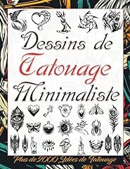 Dessins tatouage minimaliste d'occasion  Livré partout en France