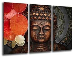 Quadro legno buddha usato  Spedito ovunque in Italia 