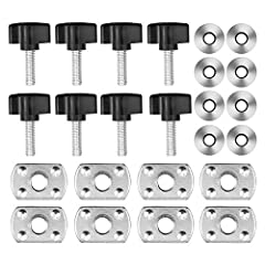 Universal Hard Top Quick Removal Fastener Thumb Screw and Nut Kit Compatible for 1995-2018 Jeep Wrangler YJ TJ JK JKU Sports Sahara Freedom Rubicon X & Unlimited X 2 Door 4 Door, used for sale  Delivered anywhere in USA 