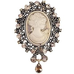 Cameo brooch vintage for sale  Delivered anywhere in USA 
