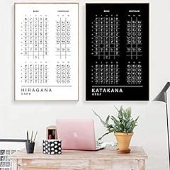 Tableaux hiragana katakana d'occasion  Livré partout en France