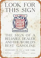 Socony gasoline metal for sale  Delivered anywhere in USA 