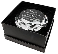 Personalised 10cm diamond for sale  Delivered anywhere in UK