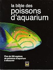 Bible poissons aquarium d'occasion  Livré partout en Belgiqu