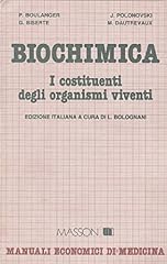 Biochimica. costituenti degli usato  Spedito ovunque in Italia 