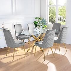Comfy grey dining for sale  Delivered anywhere in USA 