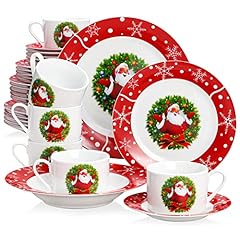 Veweet christmas dinnerware for sale  Delivered anywhere in USA 