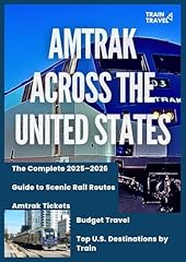 Amtrak train travel usato  Spedito ovunque in Italia 