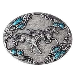 Duolai Retro Imitation Turquoise Double War Horse Relief for sale  Delivered anywhere in USA 