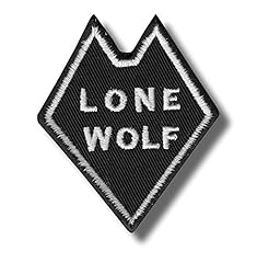 Lone wolf brodée d'occasion  Livré partout en France