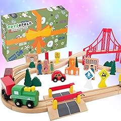 Wooden train tracks for sale  Delivered anywhere in USA 