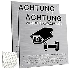 Stück achtung videoüberwachu gebraucht kaufen  Wird an jeden Ort in Deutschland