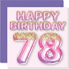 78th birthday card for sale  Delivered anywhere in USA 