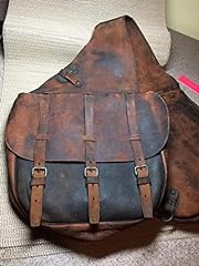Daarkgreen leather western for sale  Delivered anywhere in USA 