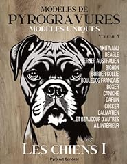 Modèles pyrogravures chiens d'occasion  Livré partout en France