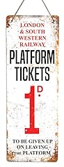Platform tickets. large for sale  Delivered anywhere in UK