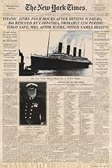 Titanic newspaper zeitung gebraucht kaufen  Wird an jeden Ort in Deutschland