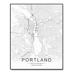 Portland map office for sale  Delivered anywhere in USA 