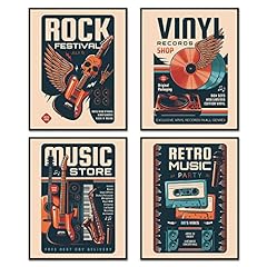 Retro music wall for sale  Delivered anywhere in USA 
