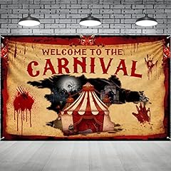 Halloween zirkus hintergrund gebraucht kaufen  Wird an jeden Ort in Deutschland