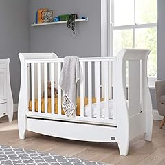 Tutti Bambini Katie Space Saver Sleigh Cot Bed with for sale  Delivered anywhere in UK